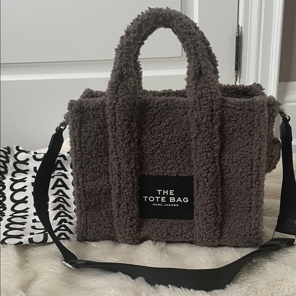 Marc Jacobs Fuzzy Brown Tote Bag